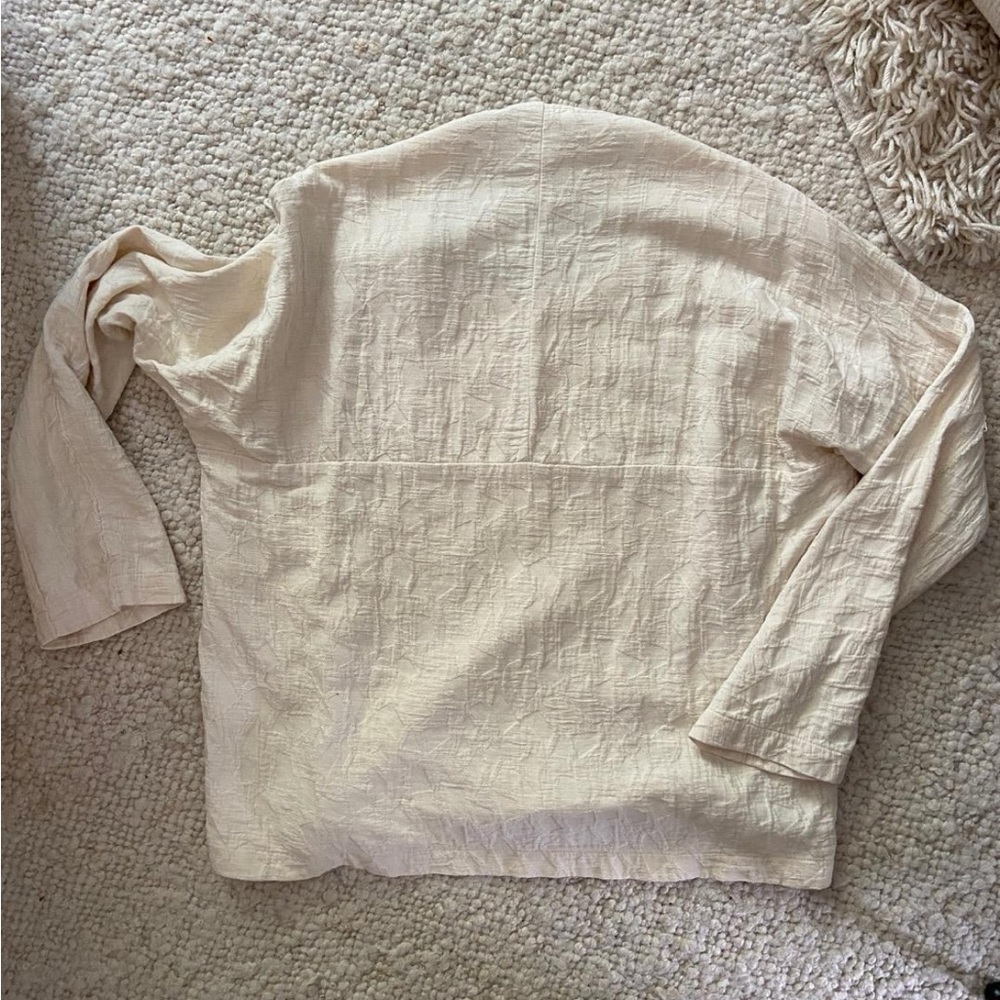 Black Crane Jacquard Top - Picture 4 of 9